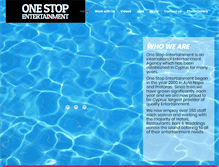 Tablet Screenshot of onestop-entertainment.com